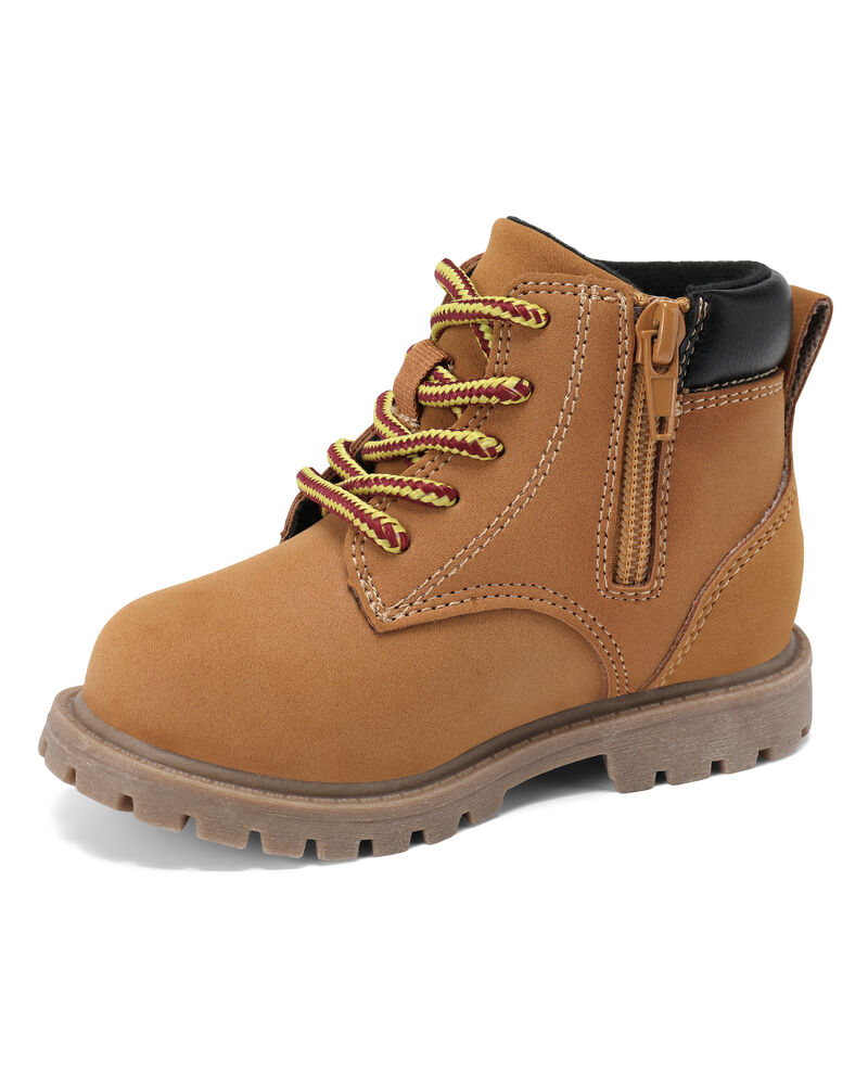 Toddler Boy Fashion Boots - Brown, image 6 of 6 slides
